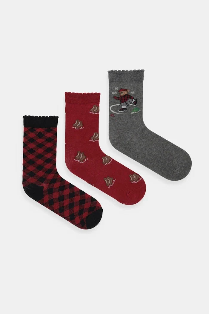 Polo Ralph Lauren Calcetines para niños (3 pares)