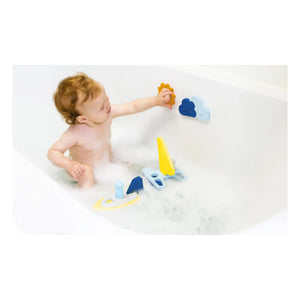 Quut - Puzle 3D Bañera Velas - 12 Piezas | Azul