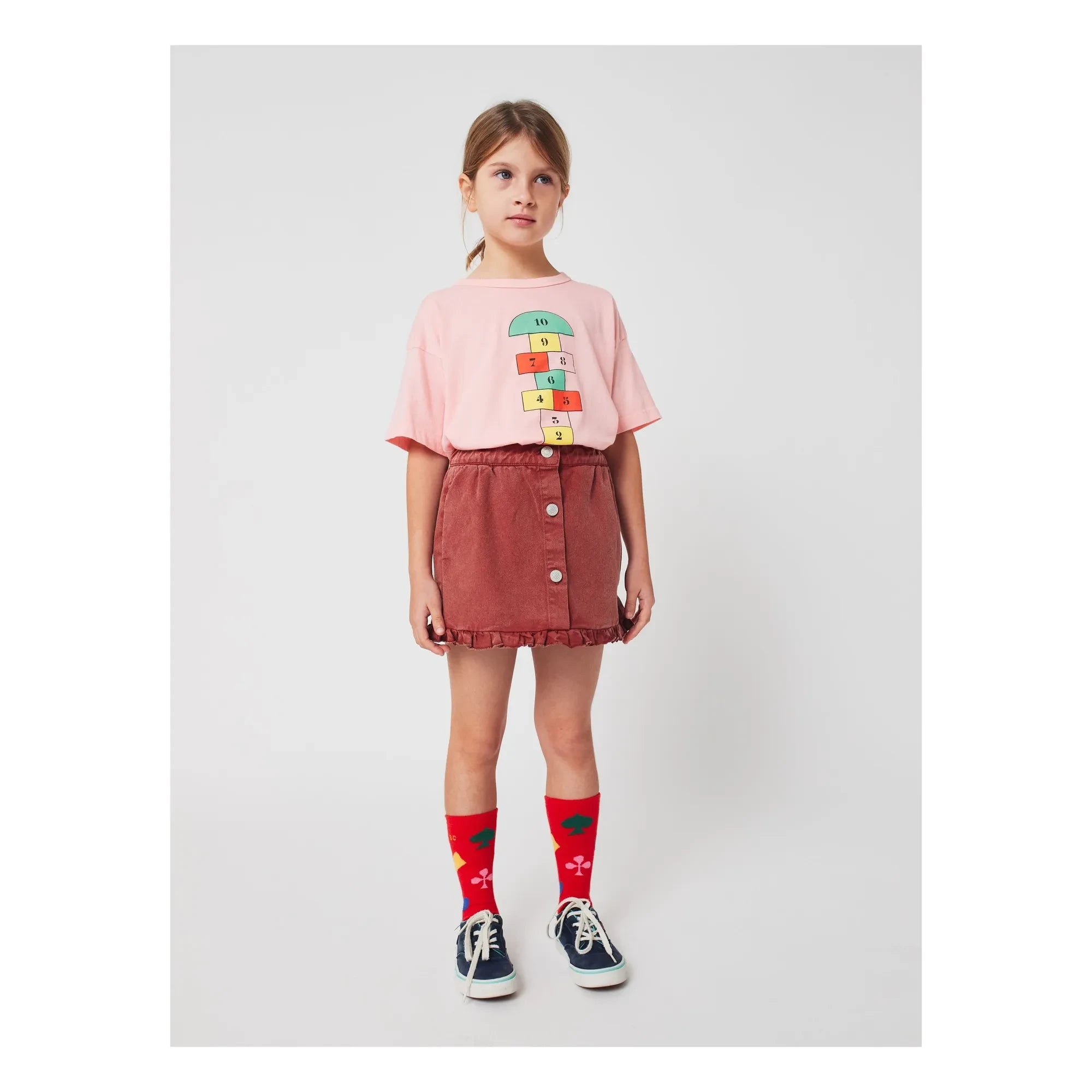 Bobo Choses - Falda de sarga | Marrón