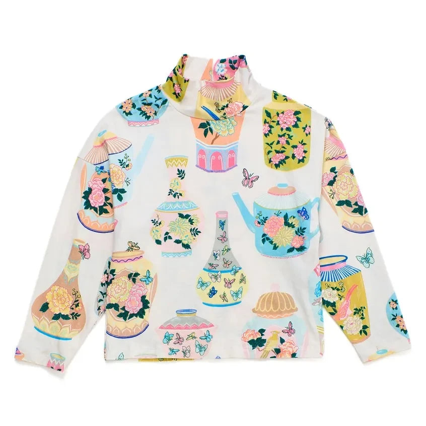 Maison Mangostan - Cuello alto de porcelana | Marfil