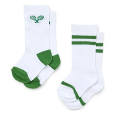 Flöss - 2 pares de calcetines de tenis Vitus | Blanco