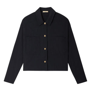 Sessùn - Camisa Notteri | Negro