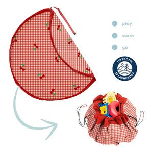 Play and Go - Bolsa/Manta de Juego para Exteriores Noomad - Picnic | Rojo