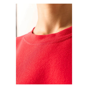 American Vintage - Sudadera de algodón Atubay | Rojo tomate