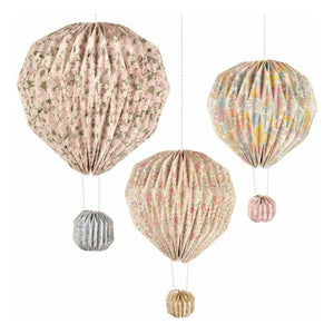 Meri Meri - Globos aerostáticos decorativos - Meri Meri x Liberty
