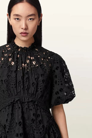 AllSaints Vestido acampanado ODETTE