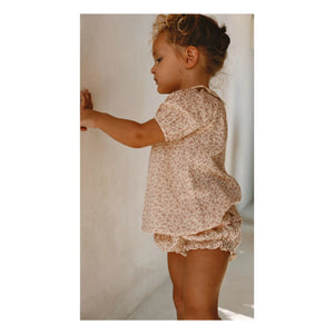 Lilinoa - Charlotte Liberty | Blusa de cuello de croché crudo