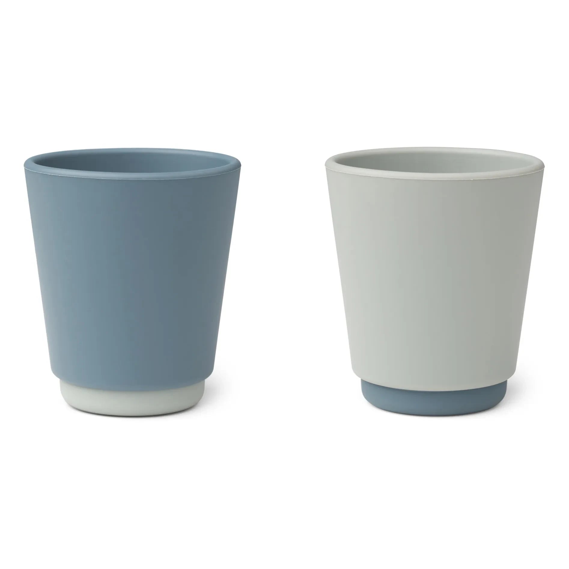 Liewood - Vasos de silicona Rachel - Juego de 2 | Azul