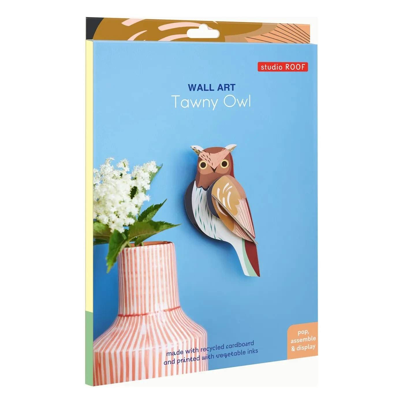 Studio Roof - Decoración de pared Búho | Marrón