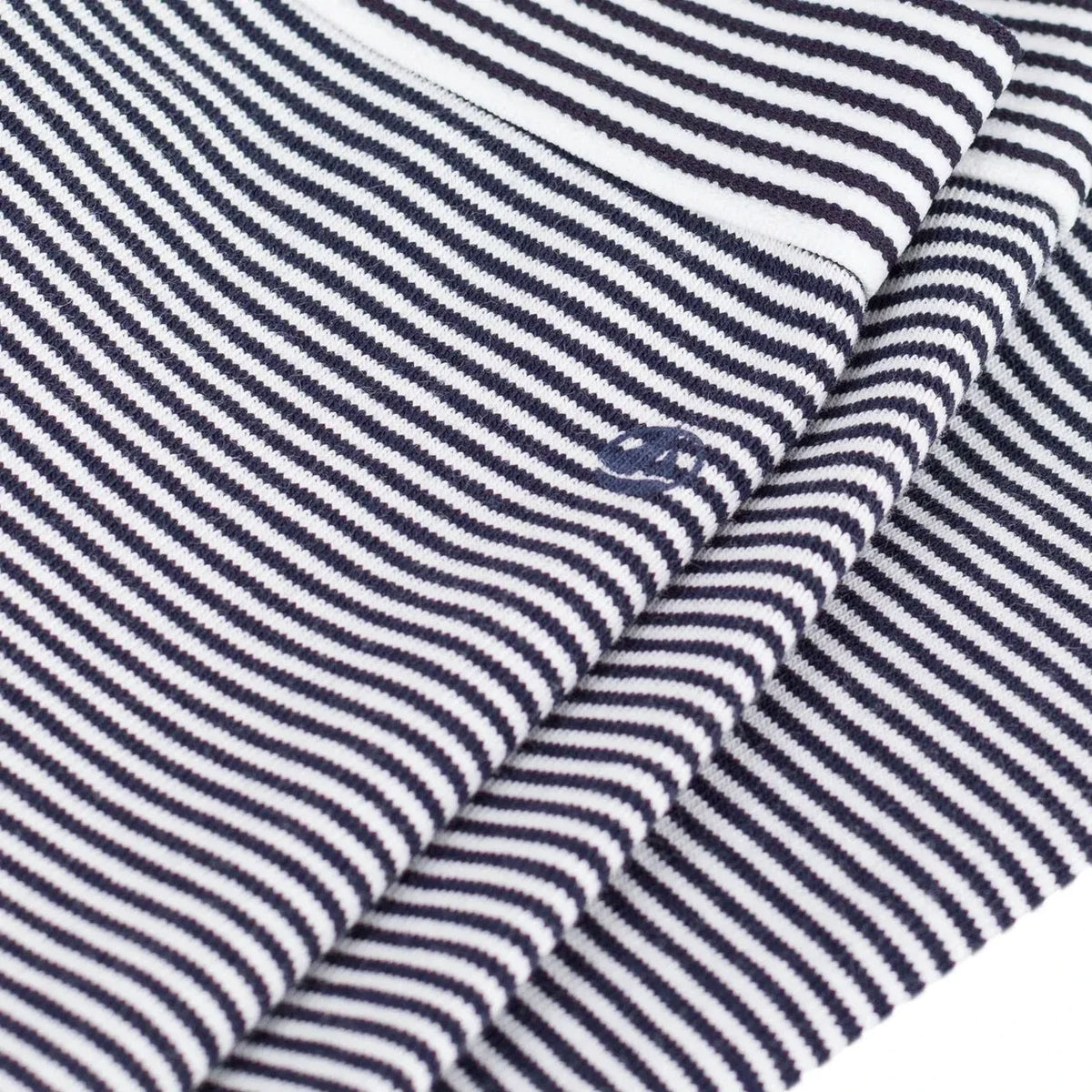 Petit Bateau - Leggings de algodón orgánico a rayas | Azul marino