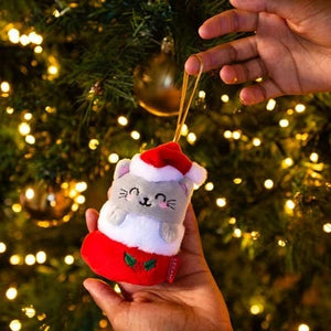 Legami - Adorno de Navidad de Peluche Kitty - Oh-Oh-Ohrnaments