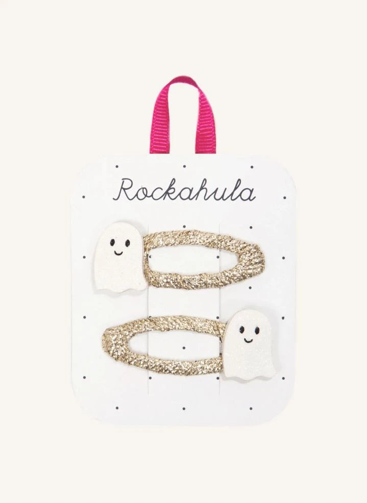 Rockahula Kids - Pack de 2 Clips Fantasma | Blanco