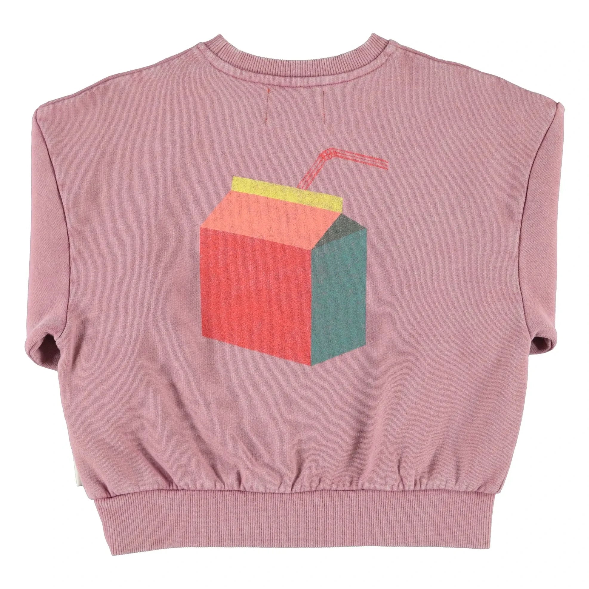 Piupiuchick - Lunch Break sudadera de algodón orgánico | Rosa