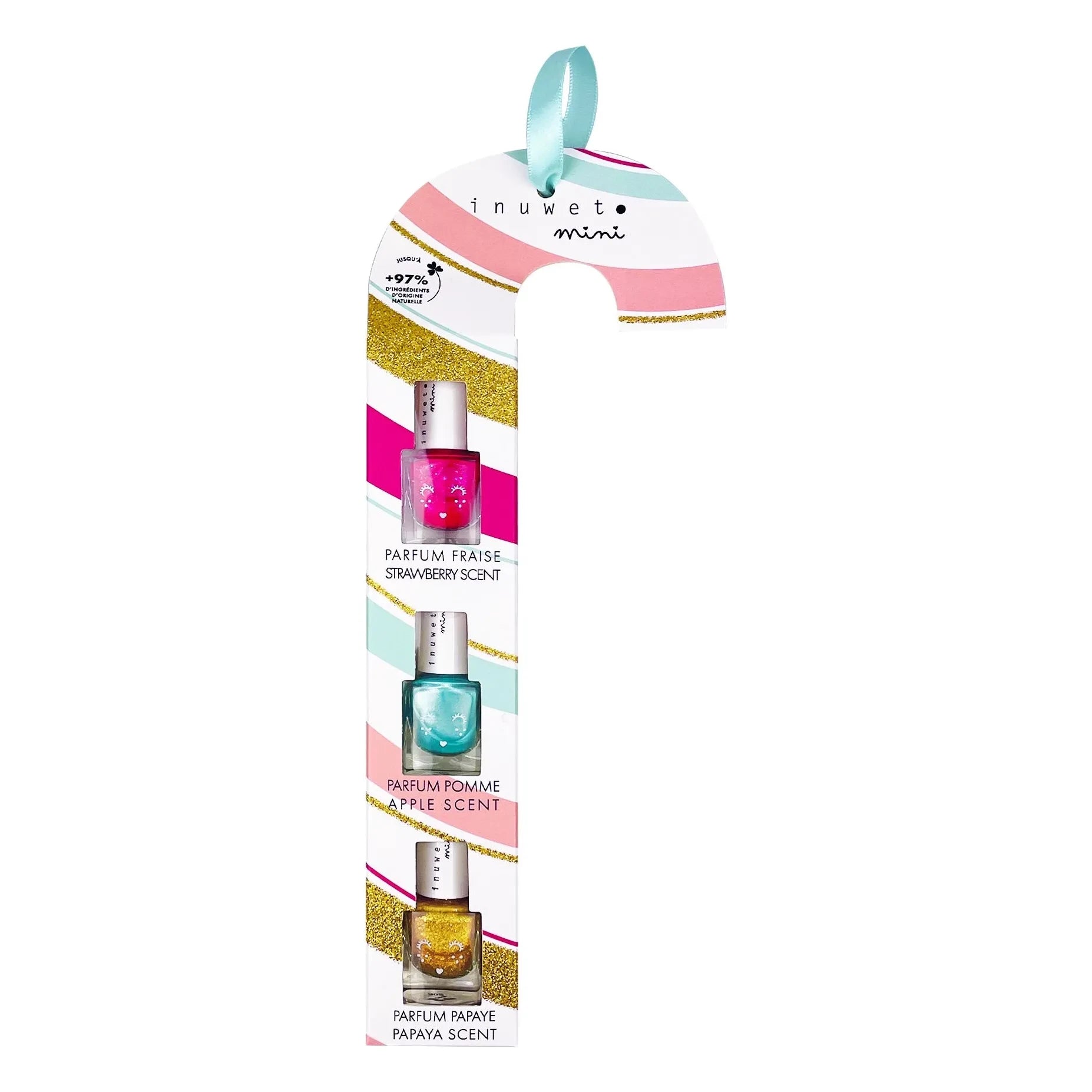 Inuwet - Set de 3 barnices Sucre d'Orge