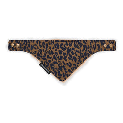 Caramel & Cie - Bandana de perro leopardo | Marrón