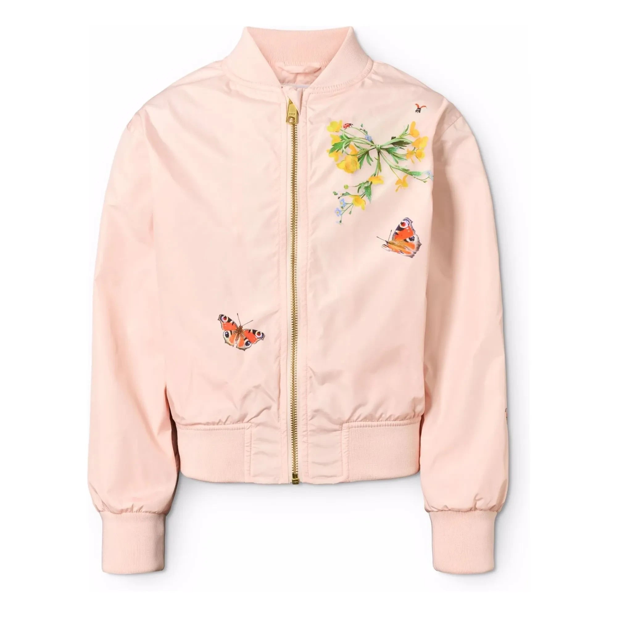 Molo - Bombardero Haliva Mariposas Fibras Recicladas | Rosa claro