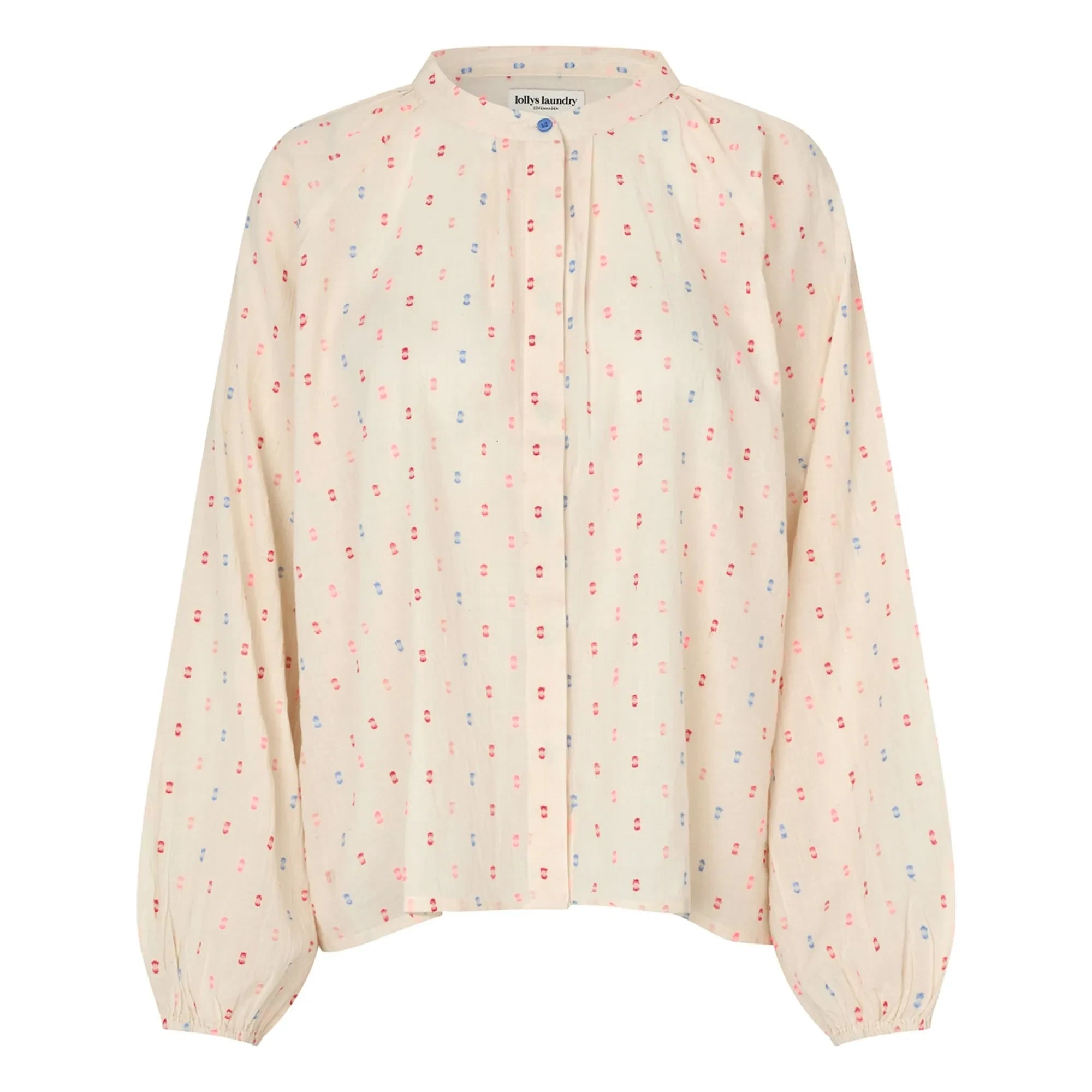 Lollys Laundry - Blusa de algodón Hailey | Crema