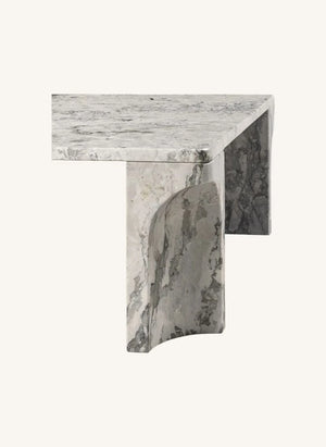 Gubi - Mesa Doric de mármol, GamFratesi | Gris