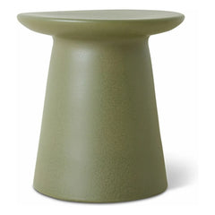HKliving - Mesa auxiliar de terracota | Caqui