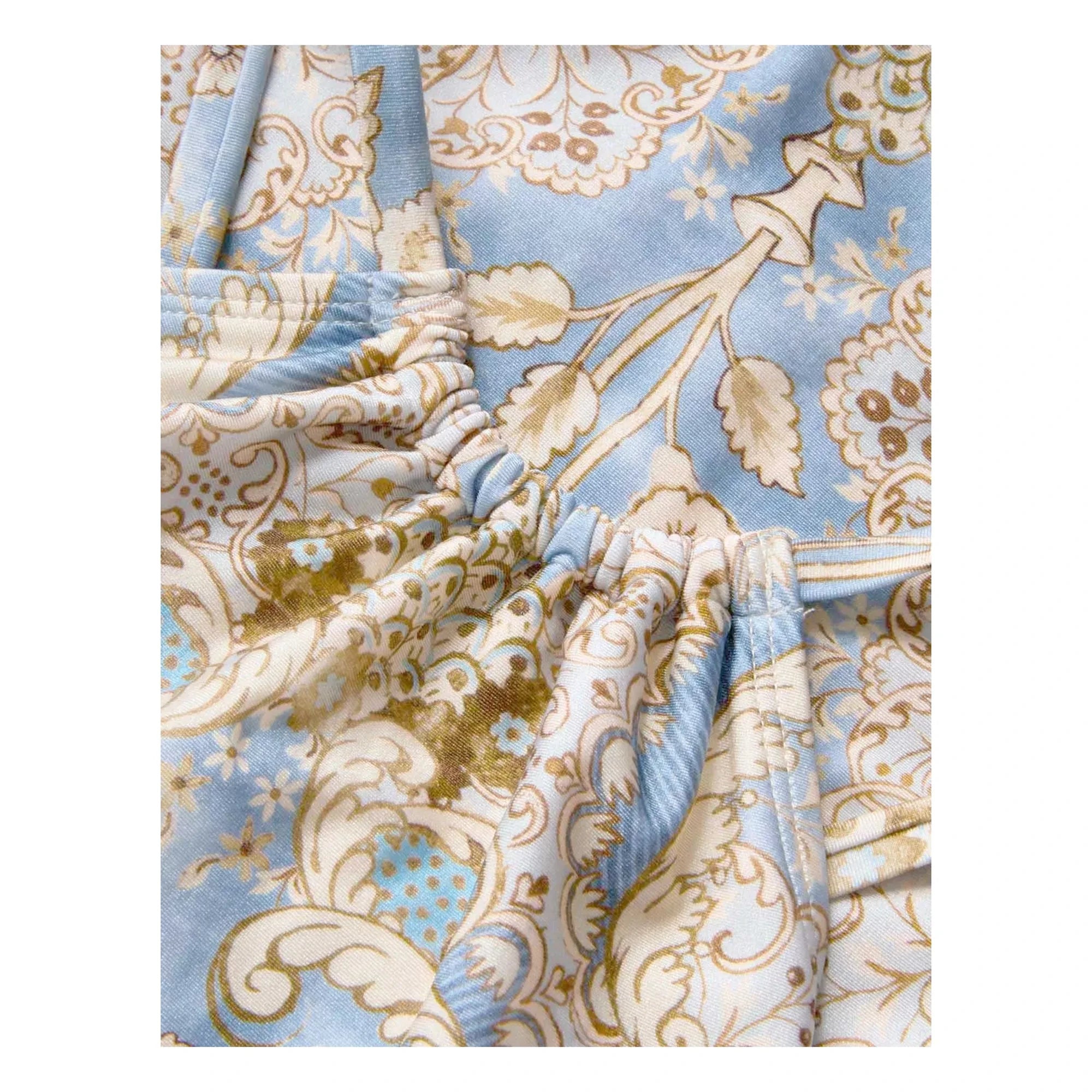 Zimmermann - Bañador 'Daylight Fleuri Mayo' | Azul claro