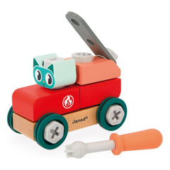 Janod - Coche para montar Gato