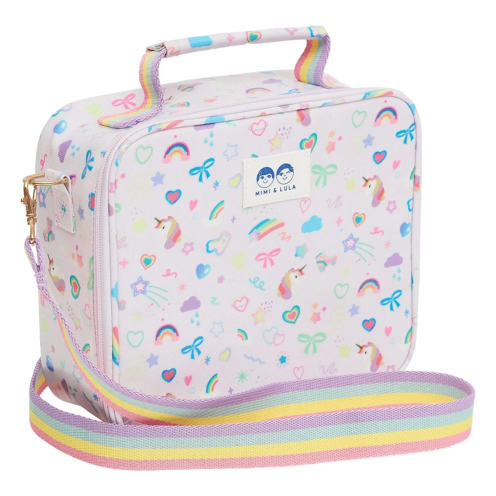 Mimi & Lula - Bolsa refrigeradora Unicornio | Rosa pálido