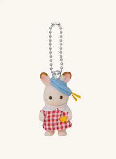 Sylvanian Families - Llavero Conejo Chocolate