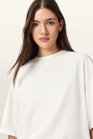 Camiseta extragrande de algodón Esme para mujer de AllSaints