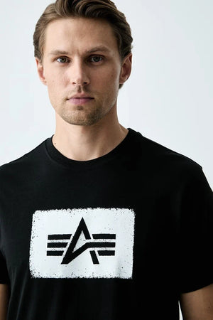 Alpha Industries Camiseta Algodón Hombre Washed Out