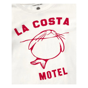 Thinking Mu - Camiseta de algodón orgánico Ida | Blanco