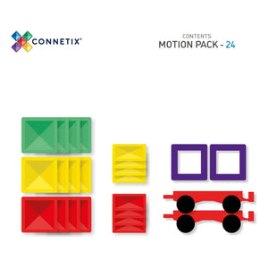 Connetix - Paquete de movimiento - 24 piezas