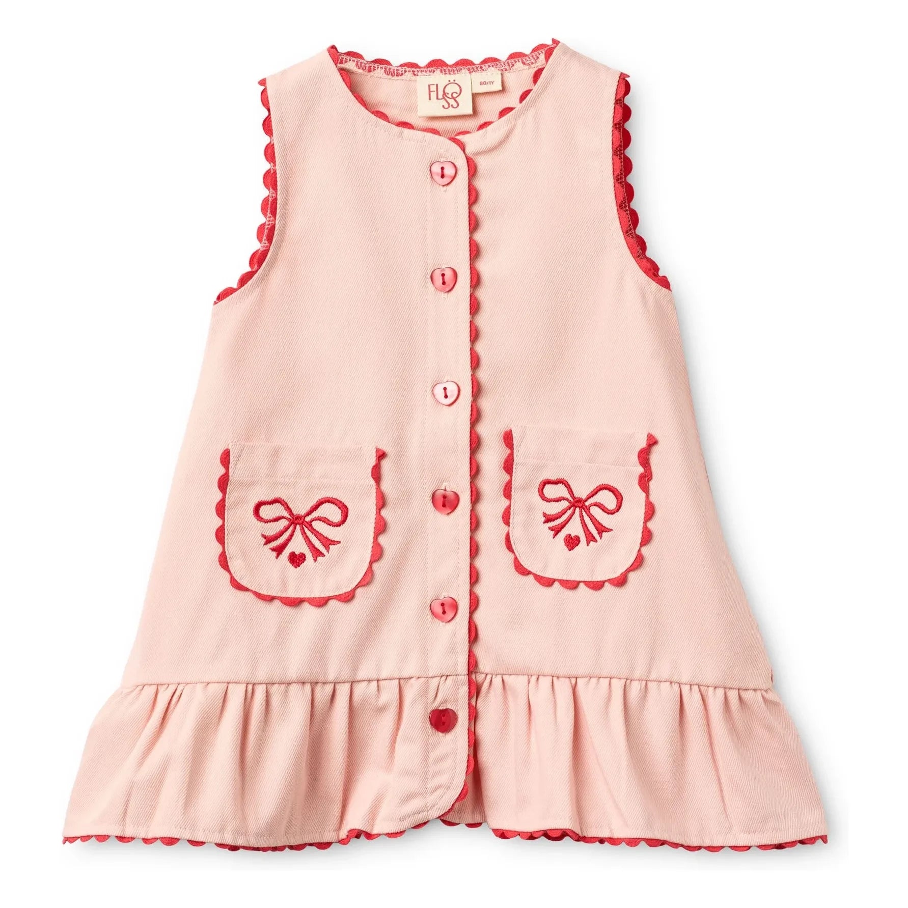 Flöss - Vestido Elina | Rosa claro