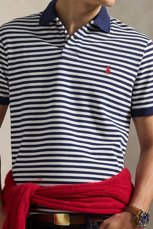 Camiseta de Algodón con Cuello Polo Ralph Lauren