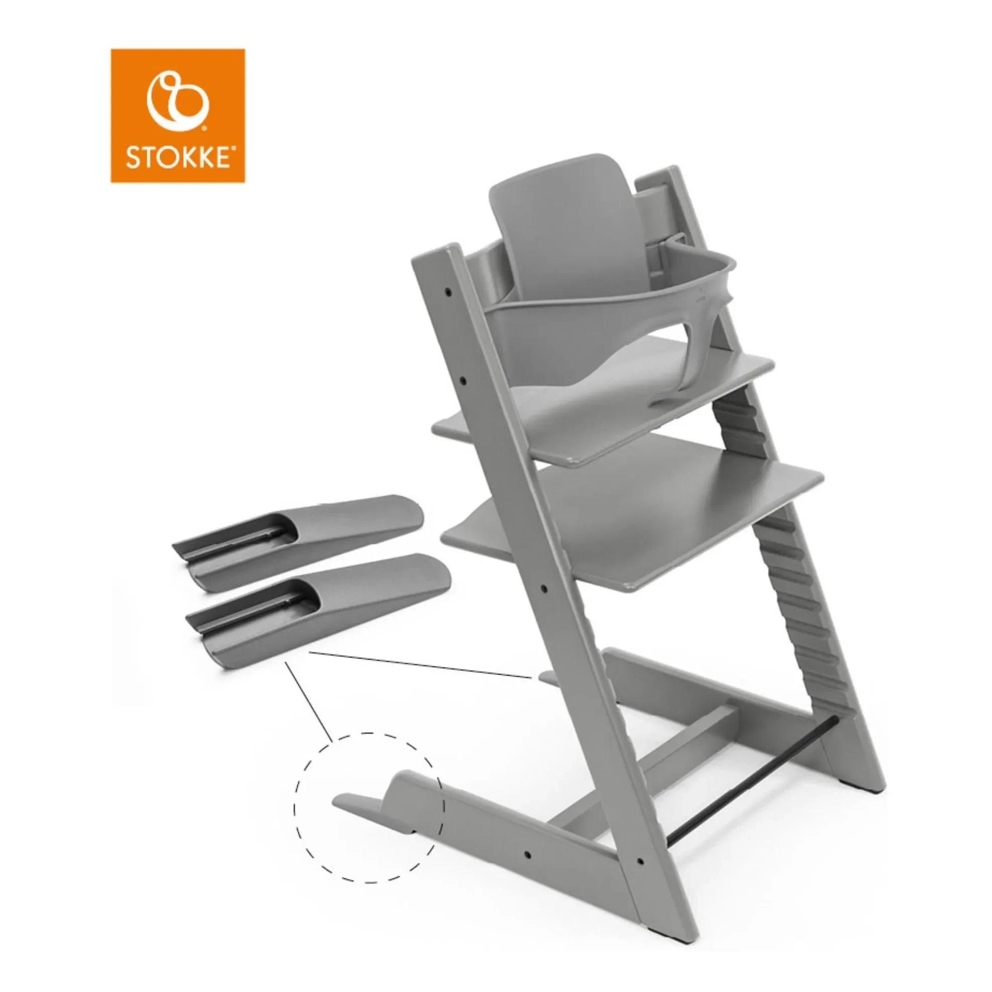 Stokke® - Tripp Trapp® Baby Set² | Gris