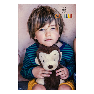 Bon Ton Toys - Peluche de mono Mago | Marrón