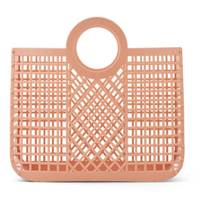 Liewood - Cesta Bloom de Material Reciclado | Rosa Polvo