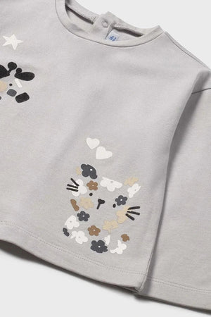 Blusa infantil Mayoral de manga larga