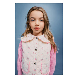 Bebe Organic - Dolly Laine Pointelle Kazak | Pembe