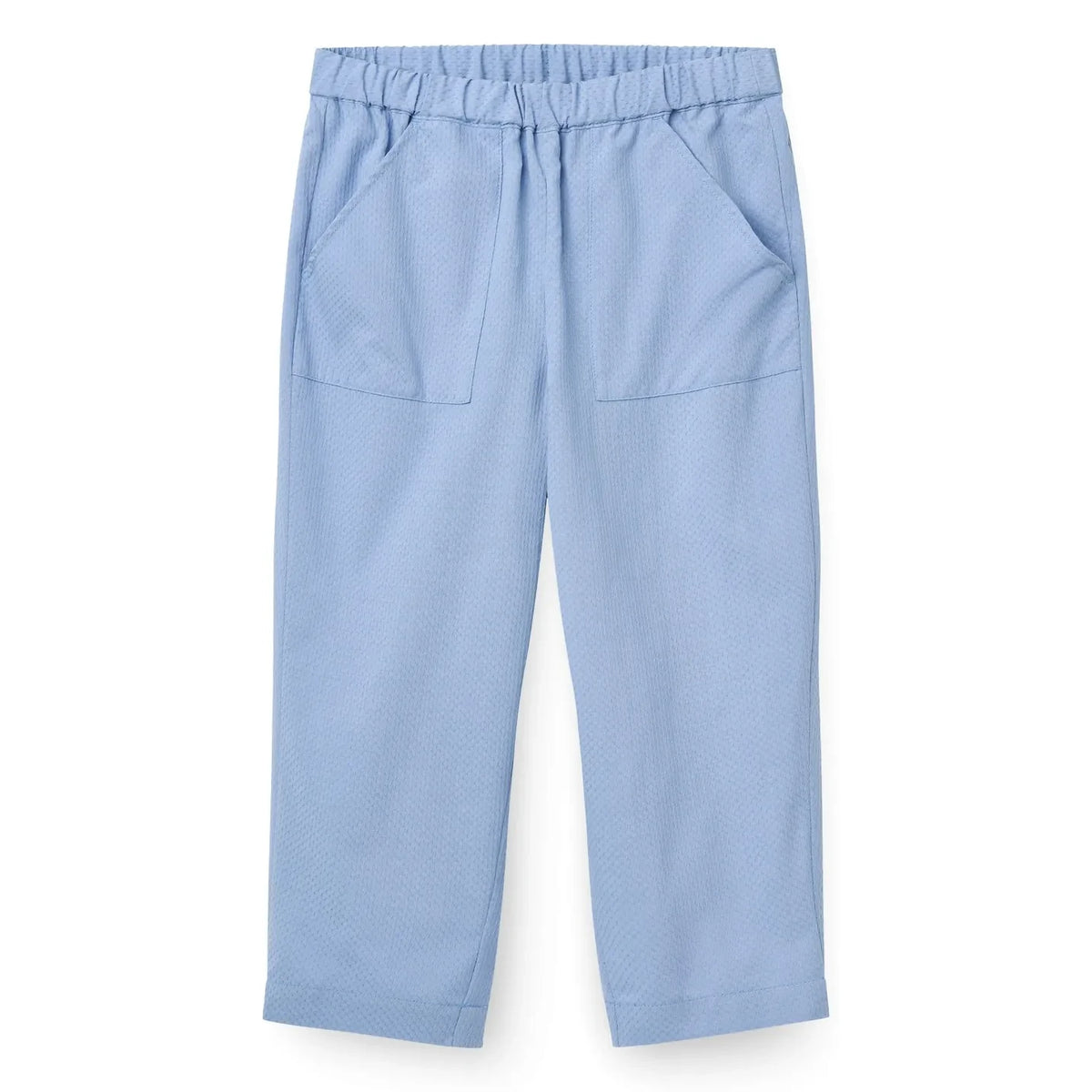Copenhagen Colors - Pantalón de algodón orgánico con grandes bolsillos | Azul claro