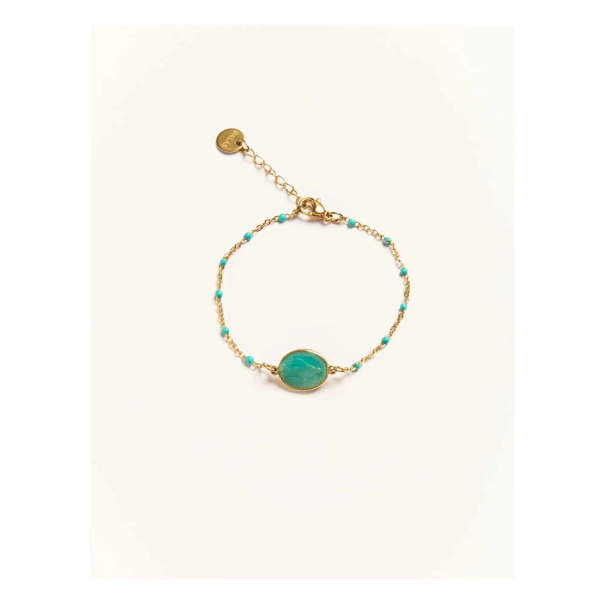 Pulsera Palas - Santa María | Aguamarina