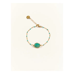 Pulsera Palas - Santa María | Aguamarina