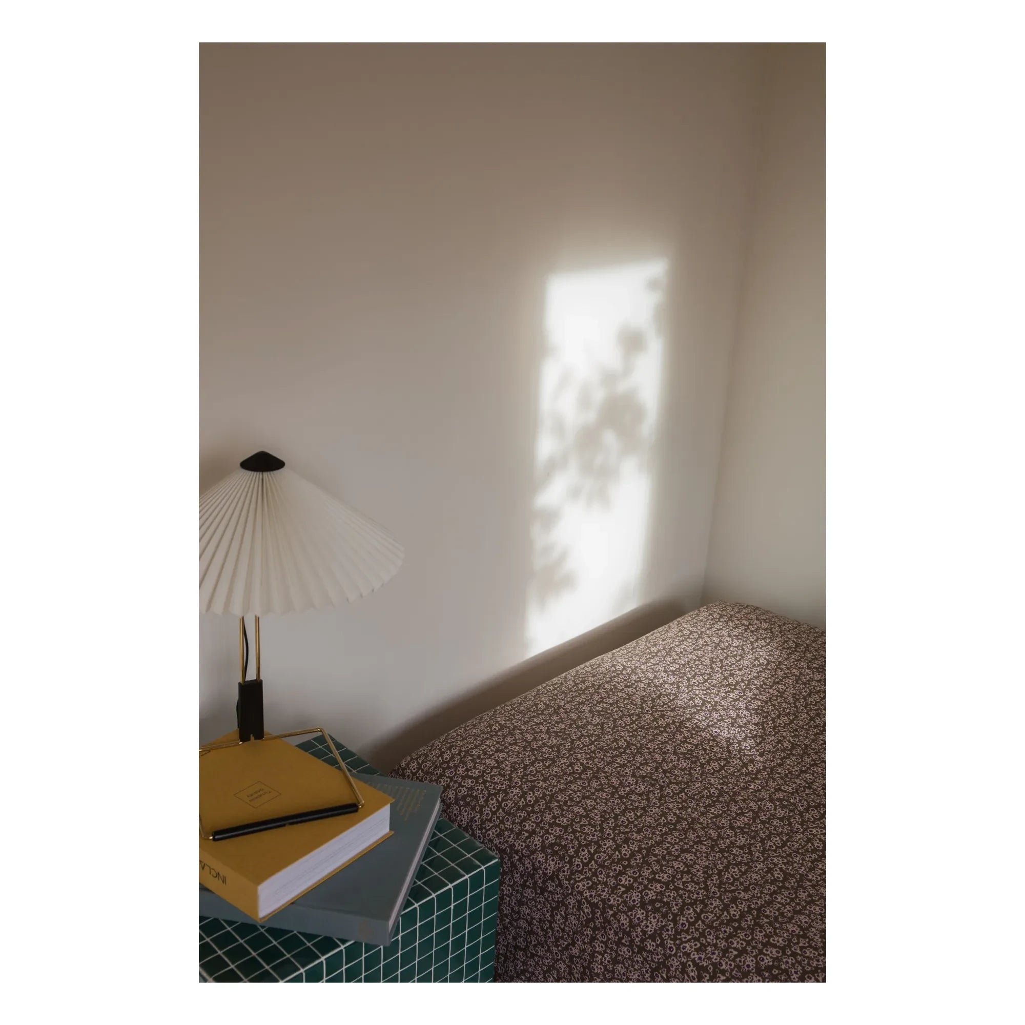 Louise Misha - Sábana ajustable Nicole de algodón orgánico | Caqui