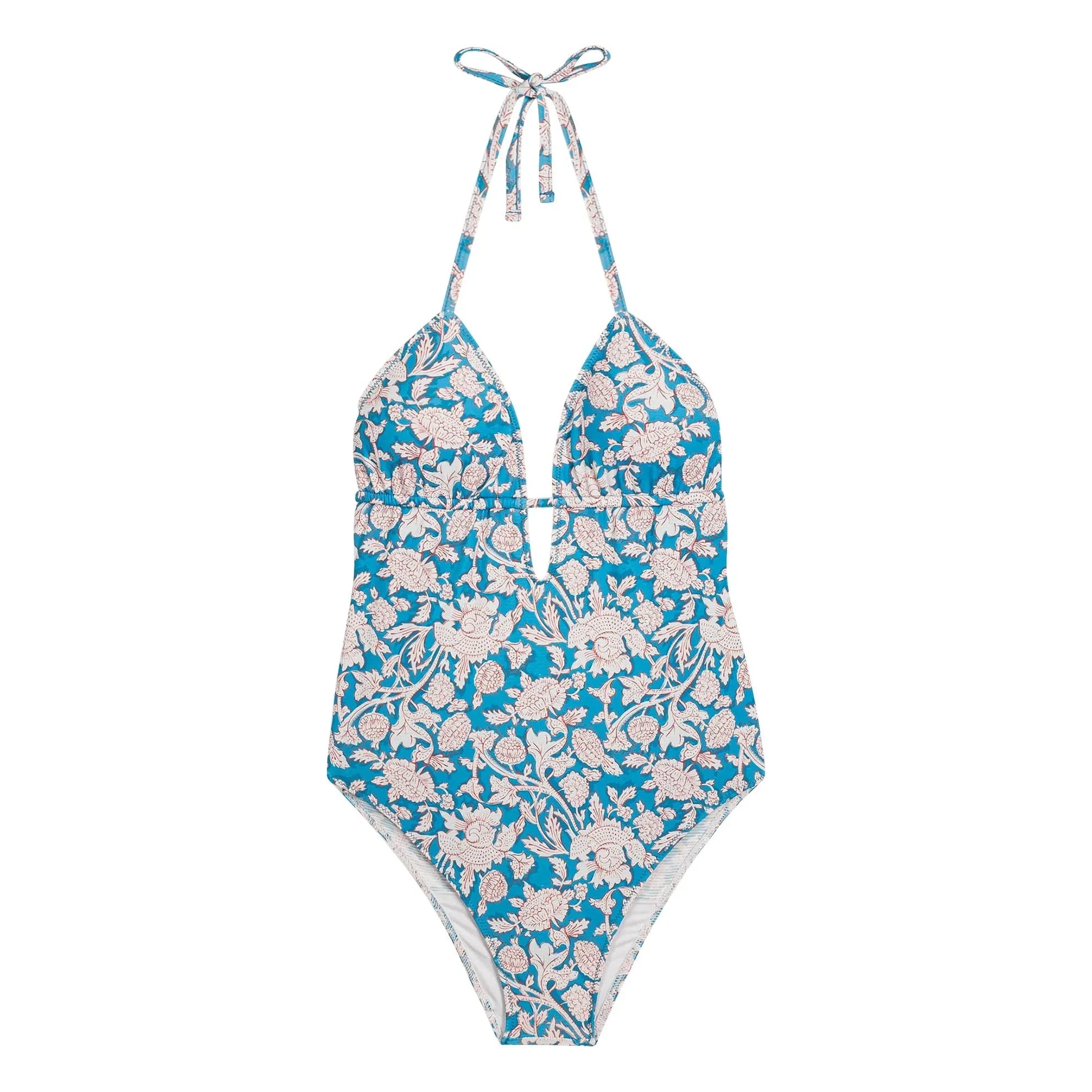 Louise Misha - Bañador Positano de una pieza | Azul