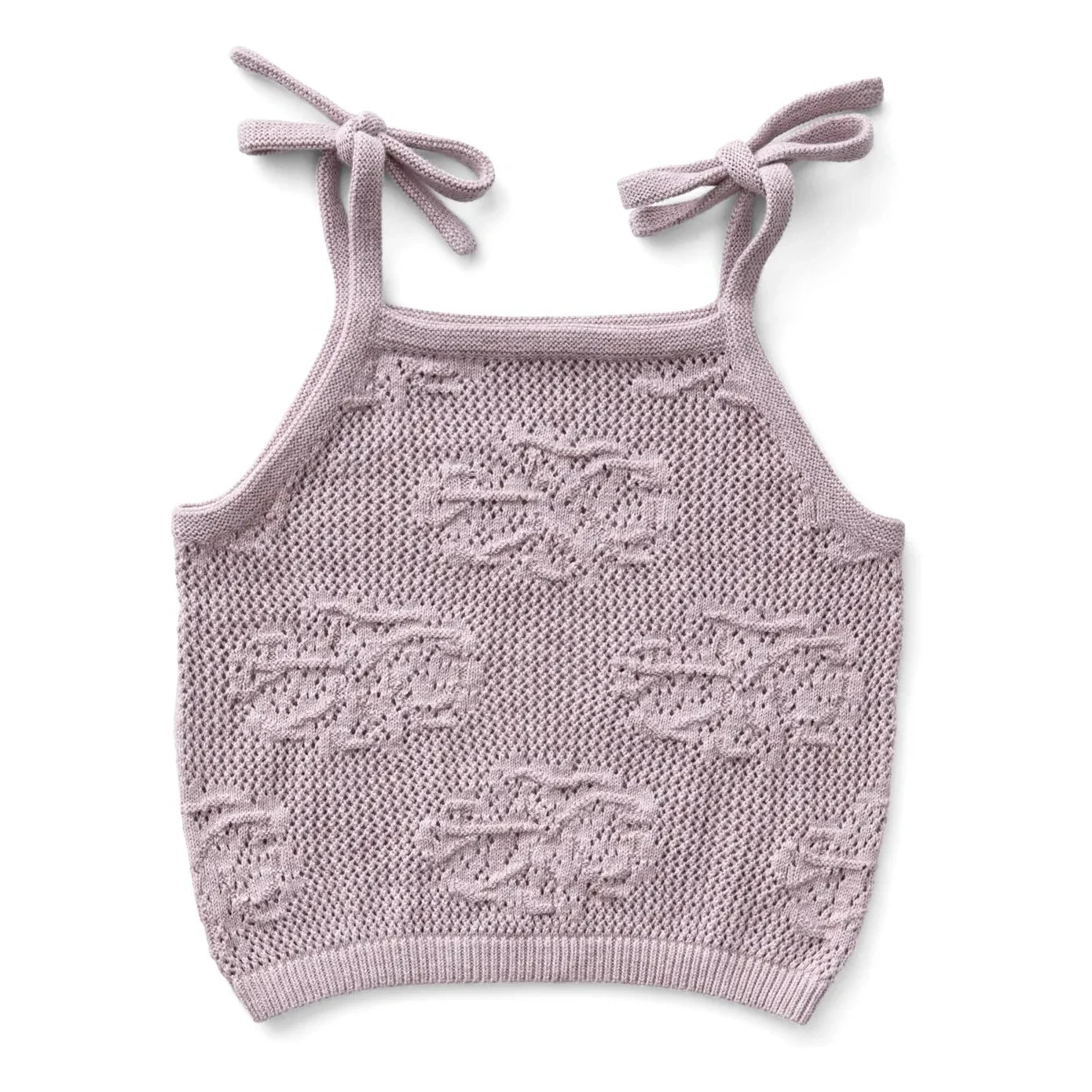 Soor Ploom - Camiseta sin mangas de algodón orgánico June Fleurs | Lila