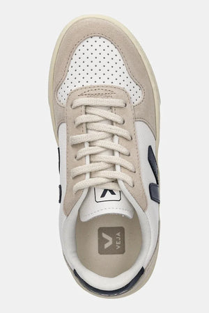 Zapatillas de piel para niños Veja Small V-10 Laces