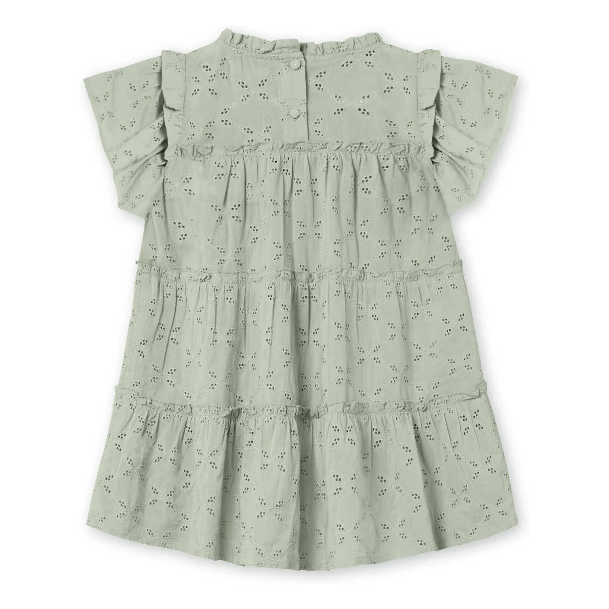 Fliink - Vestido bordado Harper | Gris claro