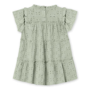 Fliink - Vestido bordado Harper | Gris claro