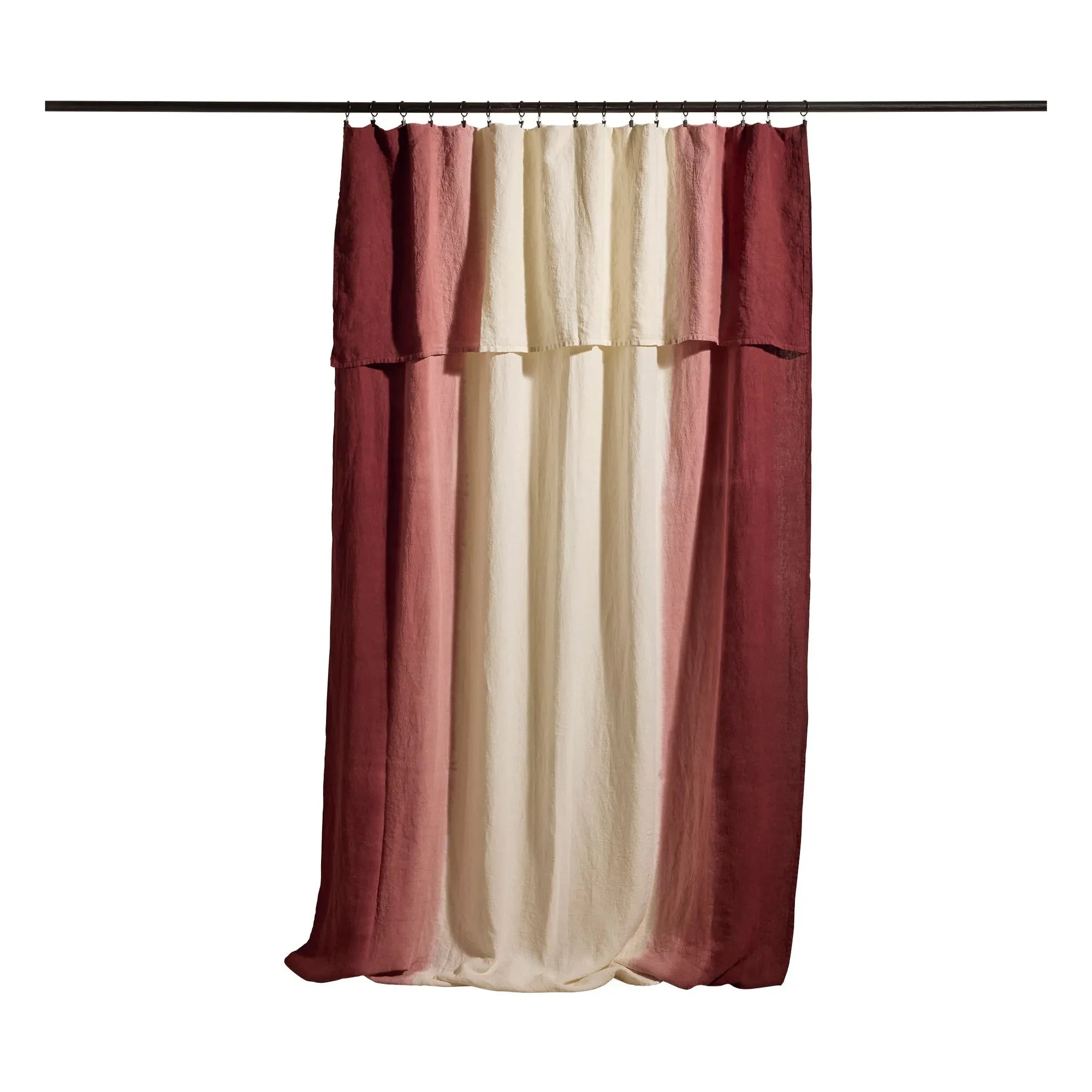 Maison Sarah Lavoine - Cortina Dip Dye | Rojo carmín