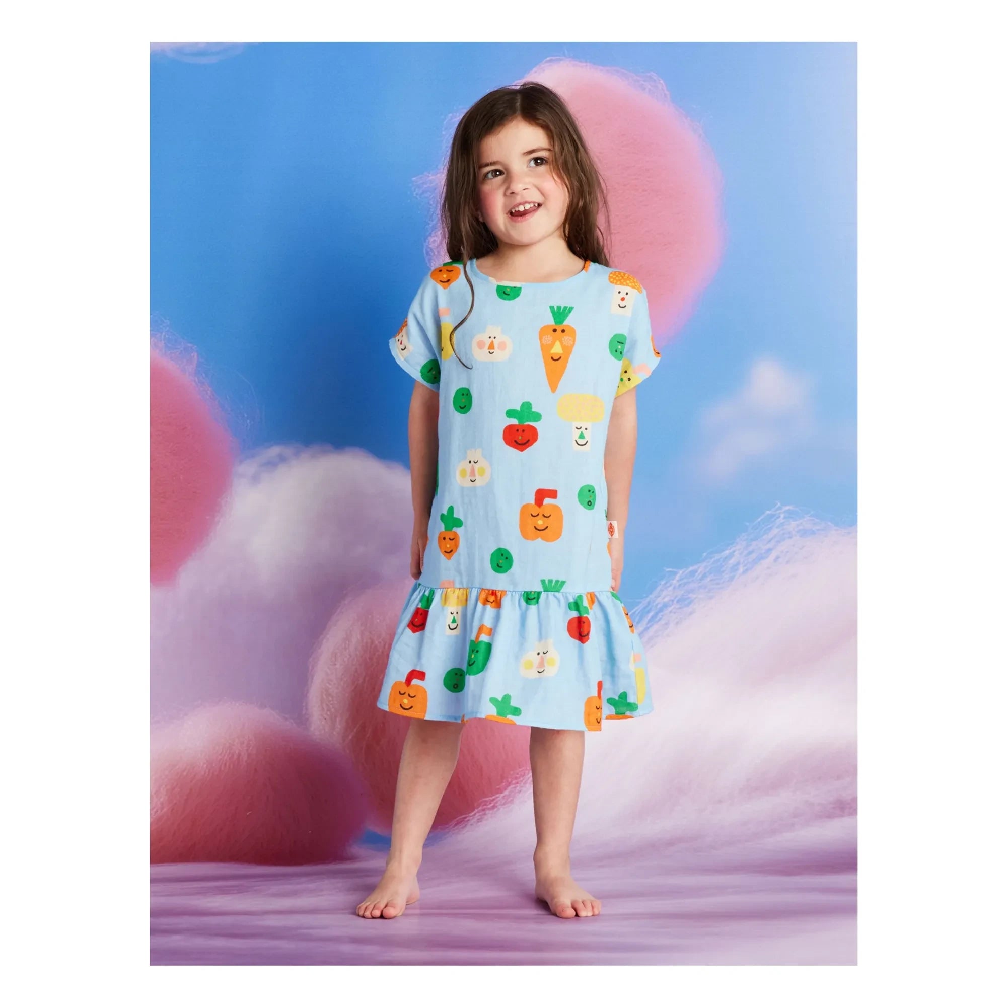 Halcyon Nights - Azul claro | Vestido vegetal
