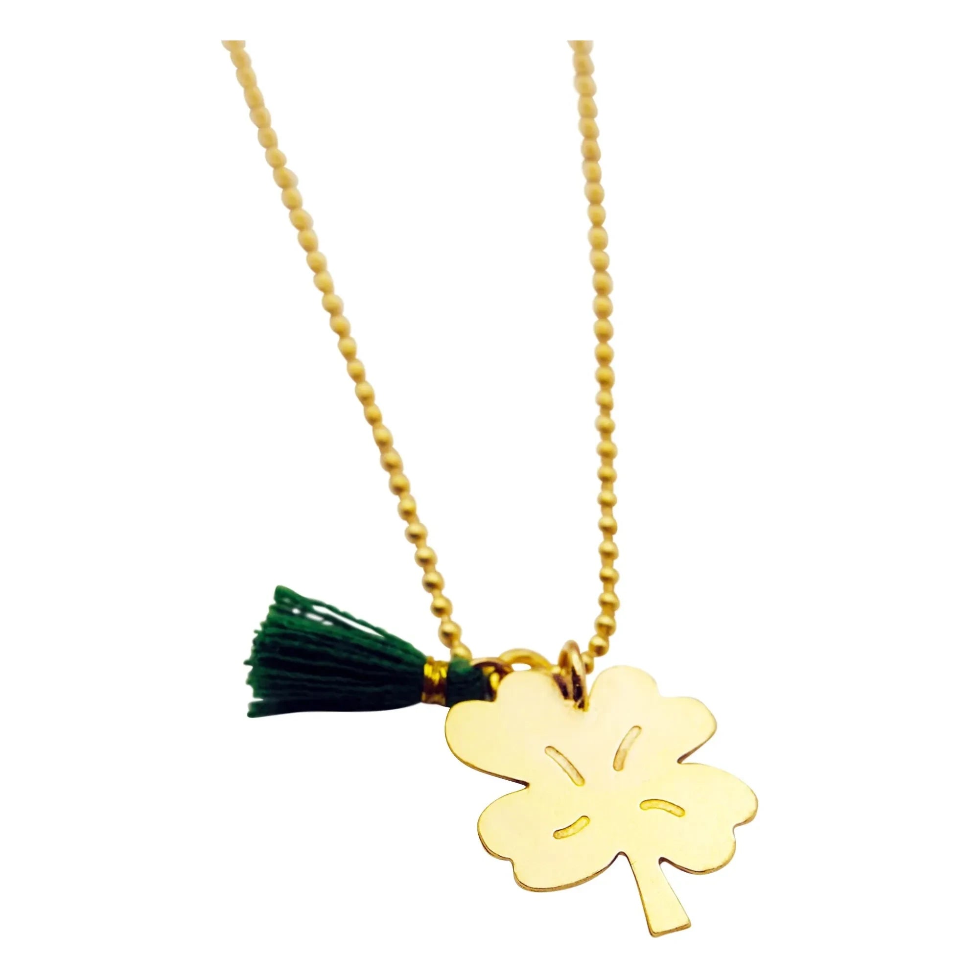Adorabili - Collar de trébol | Oro